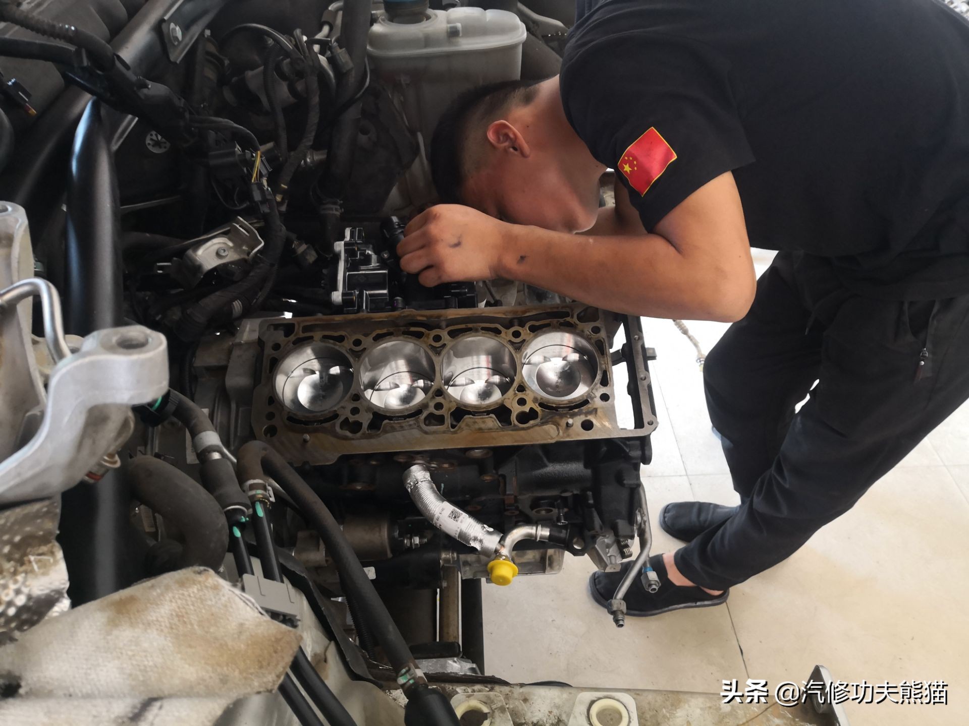 如何检测奥迪三代ea888是否烧机油,大众三代ea888发动机机油灯报警