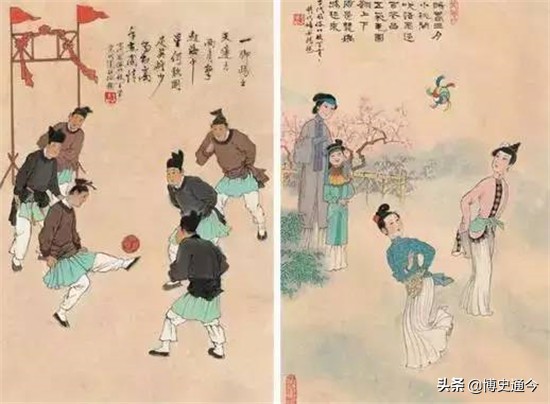 古代足球起源于中国的蹴鞠对吗,中国古代足球蹴鞠
