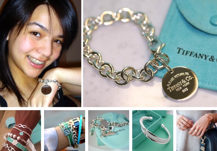 蒂芙尼手镯搭配手链,蒂芙尼tiffany有14k925银手链吗