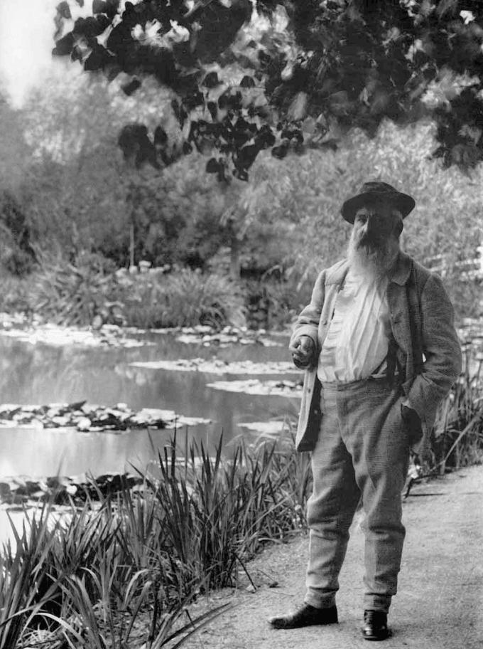 莫奈睡莲简介,莫奈睡莲寓意什么