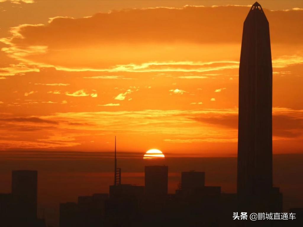 昨天深圳晚霞喜提热搜！美爆了，一大波晚霞图片来袭