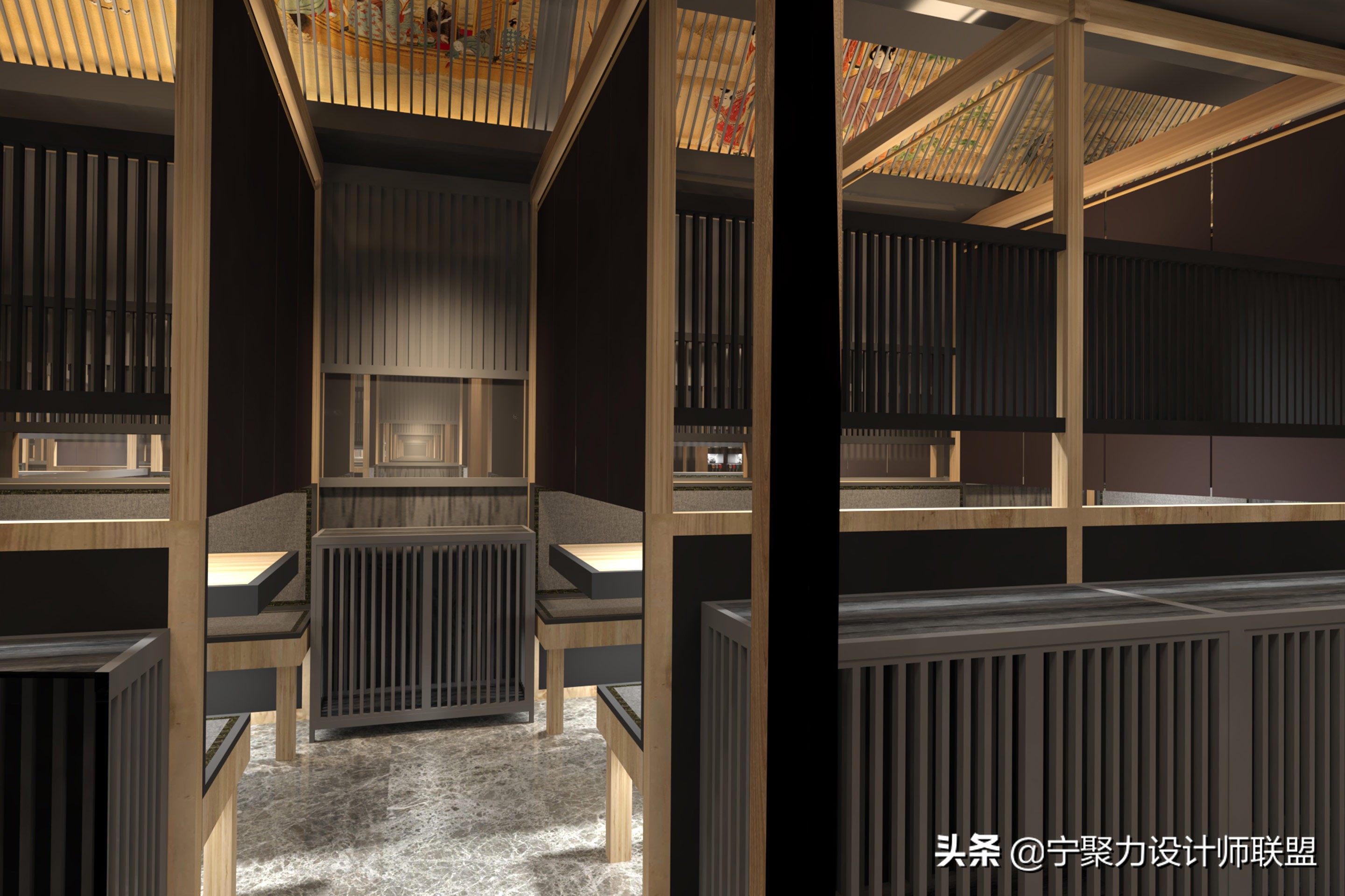 有格调的烤肉店设计,日式烤肉料理店设计