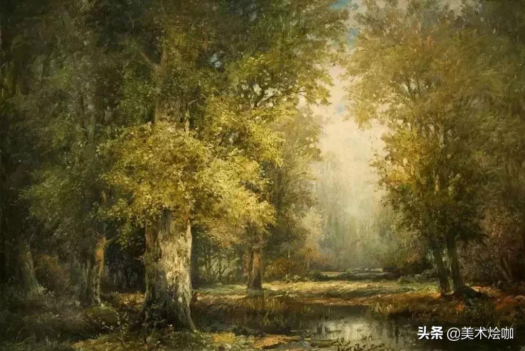 俄罗斯画家的风景油画,俄罗斯画家的油画艺术美到极致