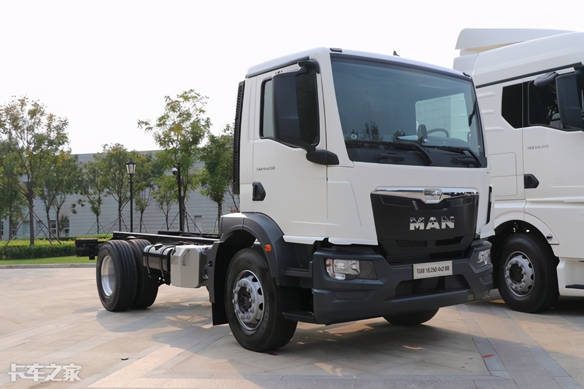 只有羡慕的流口水，带你看看德国曼恩TGM载货车