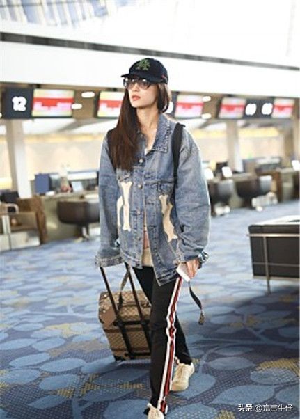 the northface gucci 倪妮 (倪妮机场穿搭针织裤)