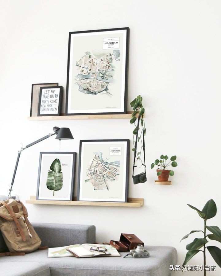 笔触丝滑的装饰画,仙气飘飘的小装饰画