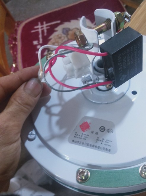 吊扇铁壳电容,铁吊扇调速器