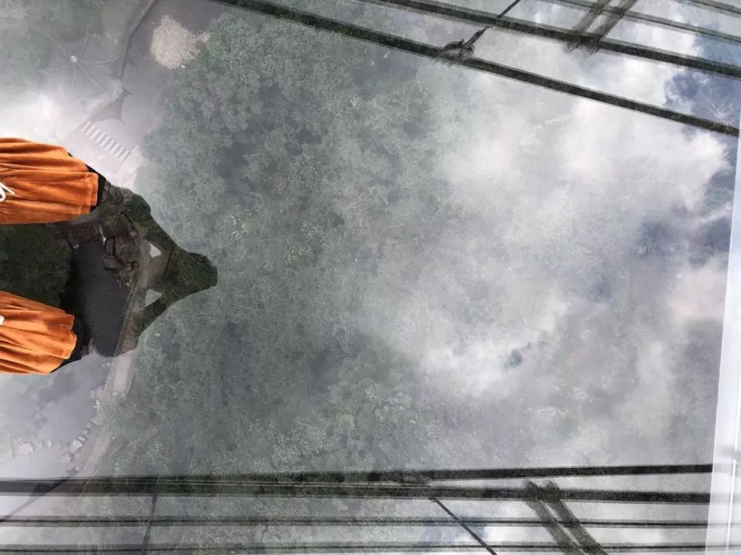 宁波五龙潭玻璃桥感觉怎么样,宁波五龙潭风景区玻璃桥