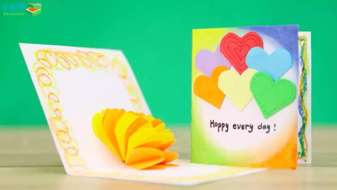 结合中秋节和教师节做卡片简单,教师节中秋贺卡手工制作只用长纸