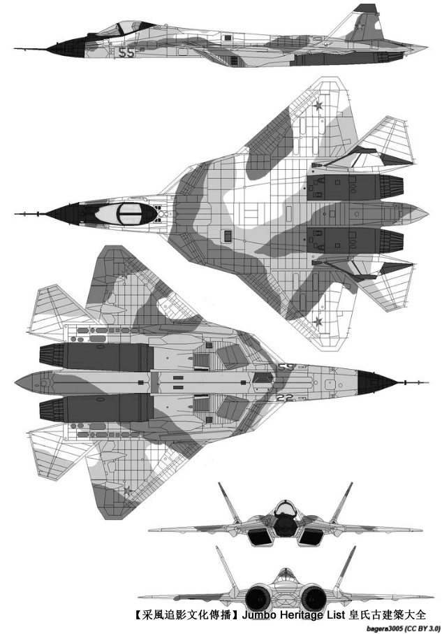 第4157回：天空之王隐形战机，超视距机动苏五七