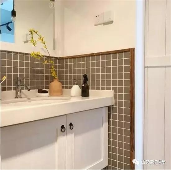 一面乳胶漆一面瓷砖收口,乳胶漆和瓷砖收口效果图