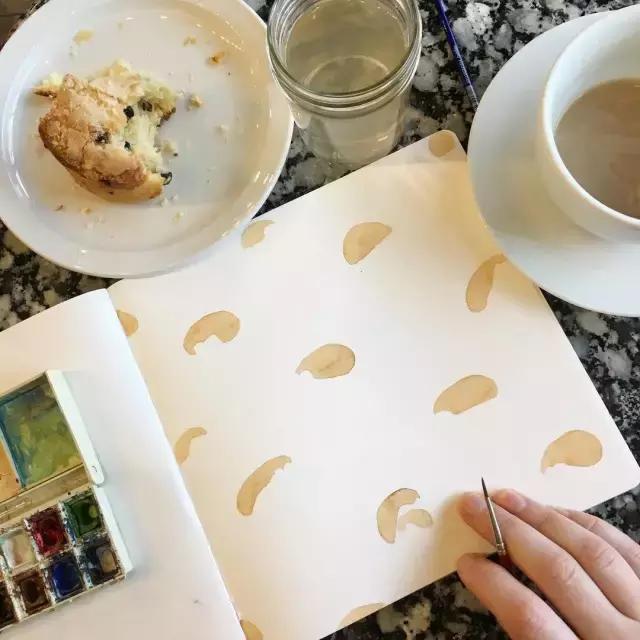 手残党零基础画,纹理画教程初学者