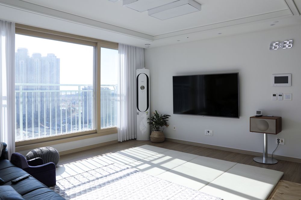 韩国的房子干净整洁,韩国室内实用面积55平的房子