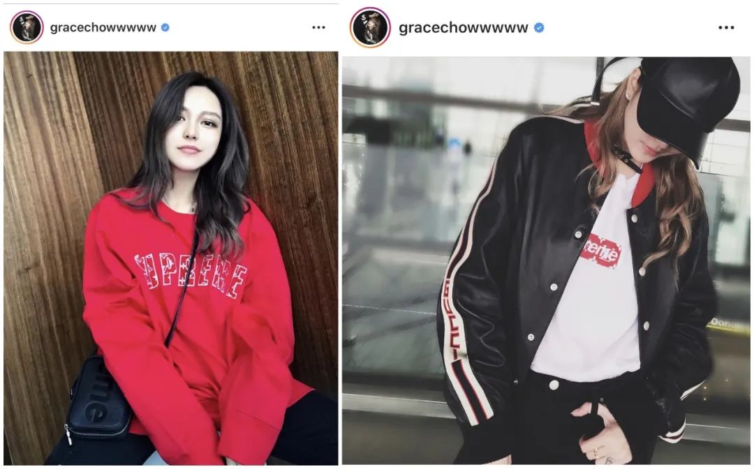 周扬青天竺少女,周扬青gucci毛衣