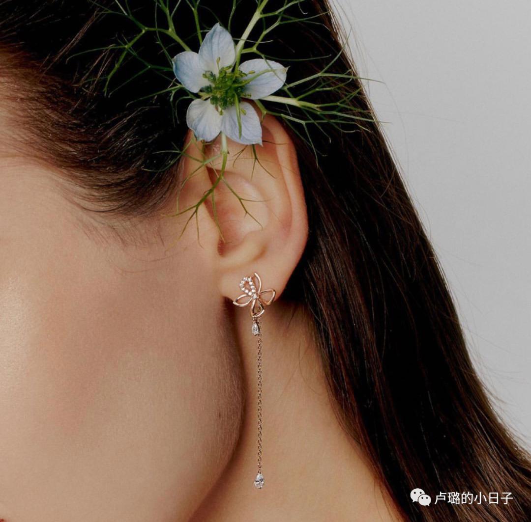 高级气质的流苏耳线,轻奢高级感耳线