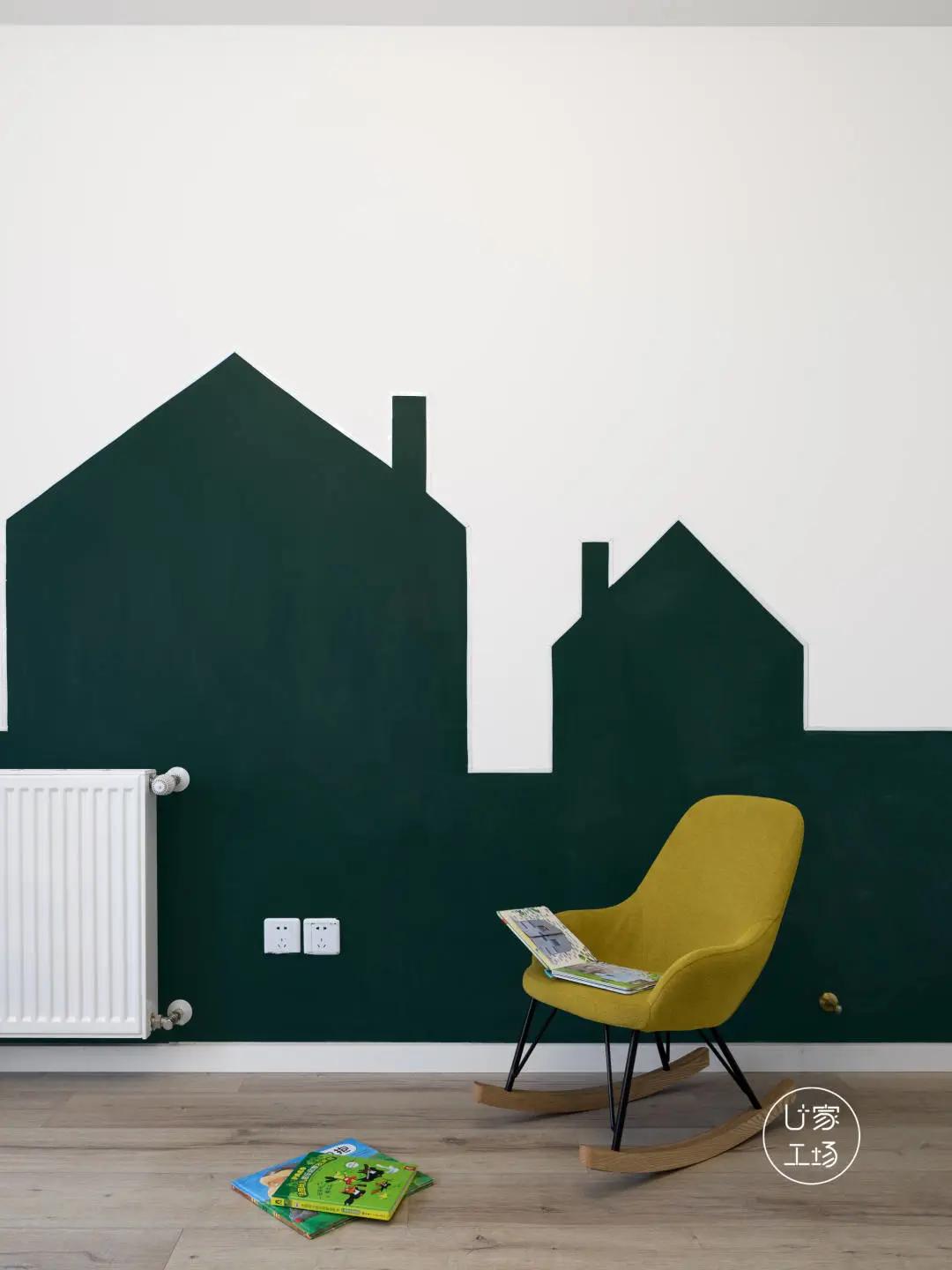 墙面拼色怎么刷,一面墙拼色怎么刷好看