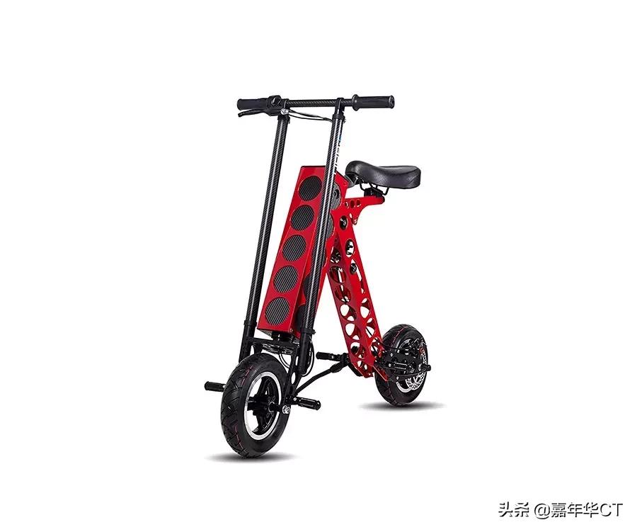 最小的折叠电动自行车,高端超小轻便折叠自行车