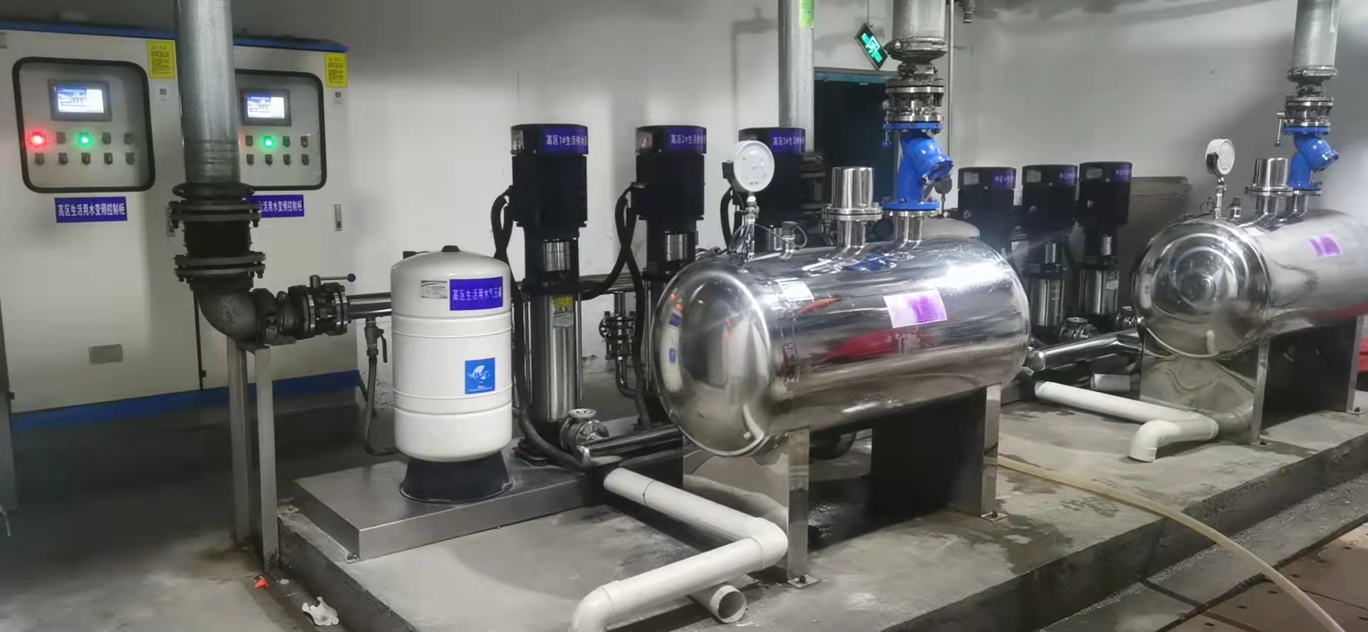 无负压变频恒压供水设备参数设置,gsi智能变频恒压叠压供水系统