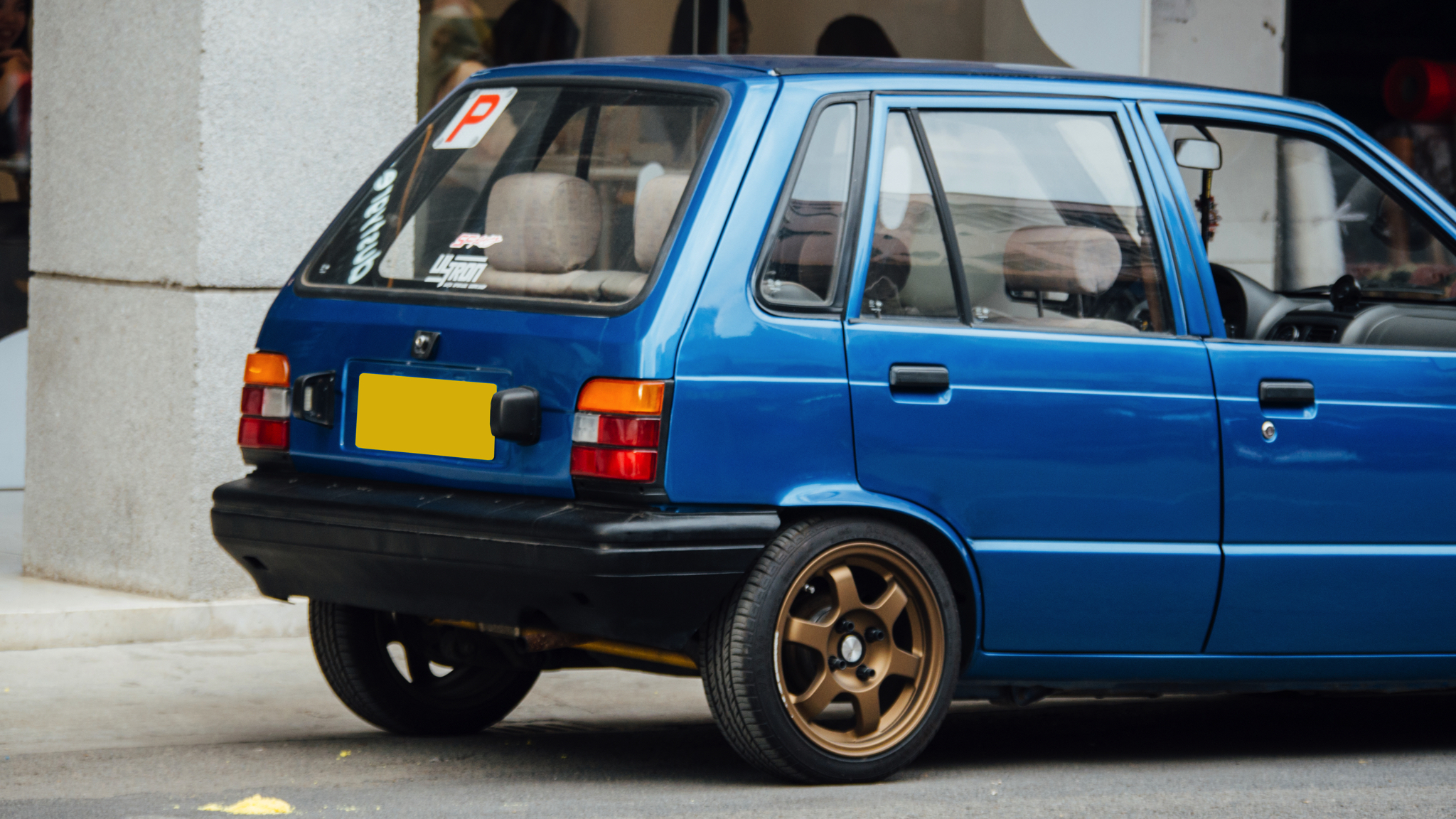 铃木奥拓自己买改装件,一万内铃木奥拓