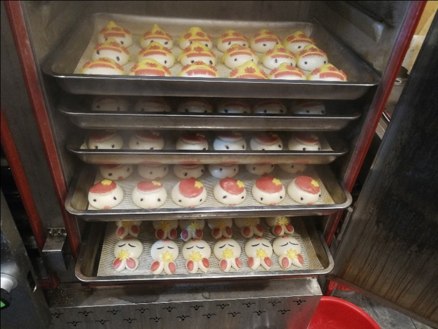 农民大姐做花馍,山东下岗女工创业做花馍