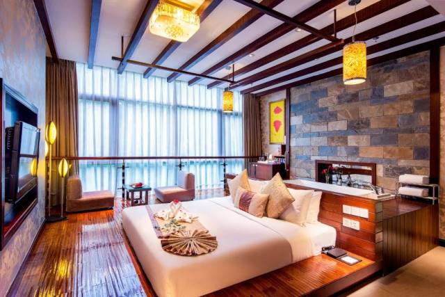 【花水湾•五星级】花水湾地标酒店！金陵温泉酒店泡古海温泉