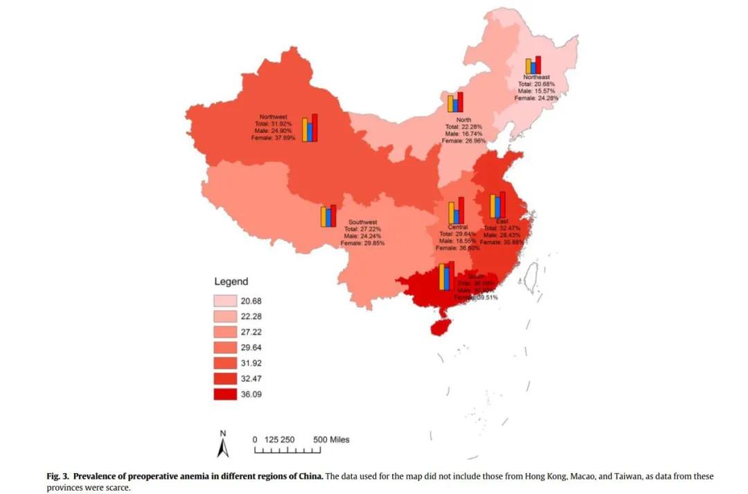 中国贫血患病率,成人贫血标准的指标是多少