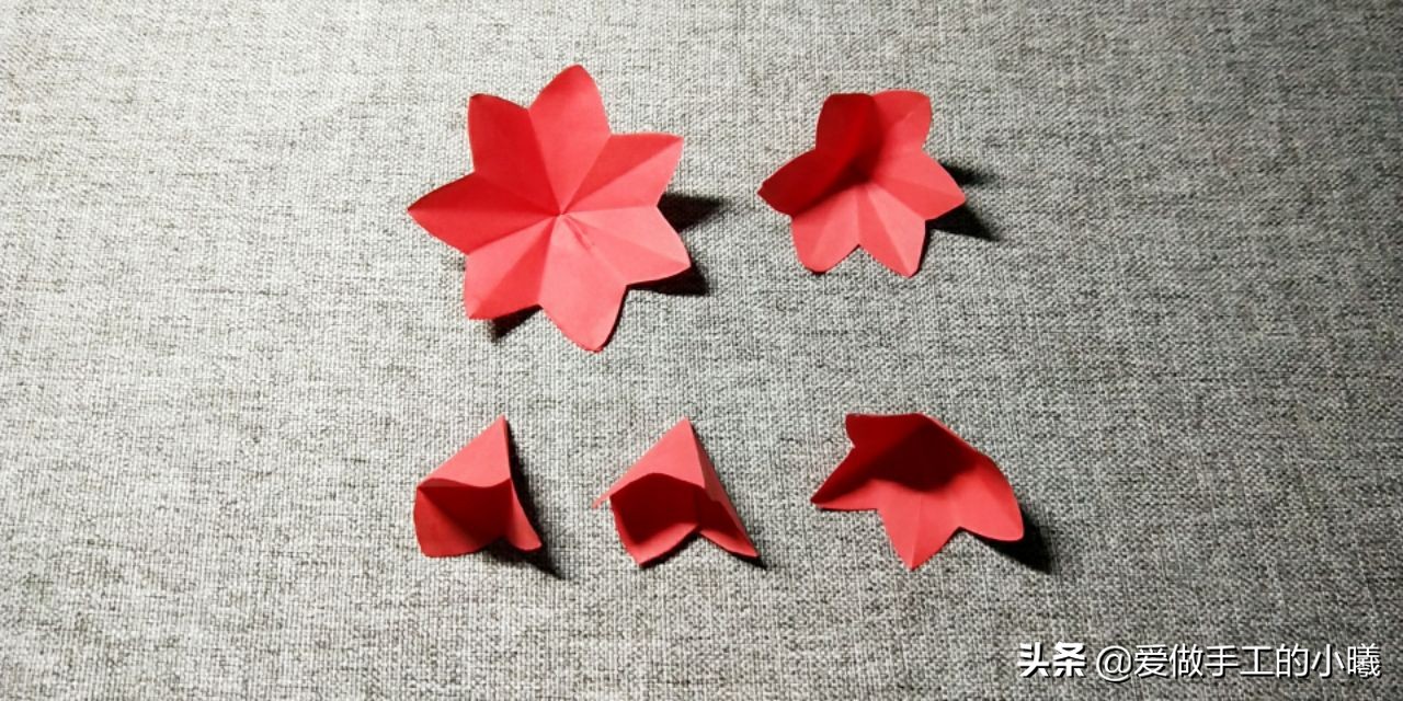 玫瑰花折纸教程大全简单慢动作,玫瑰花折纸方法简单易折非常漂亮