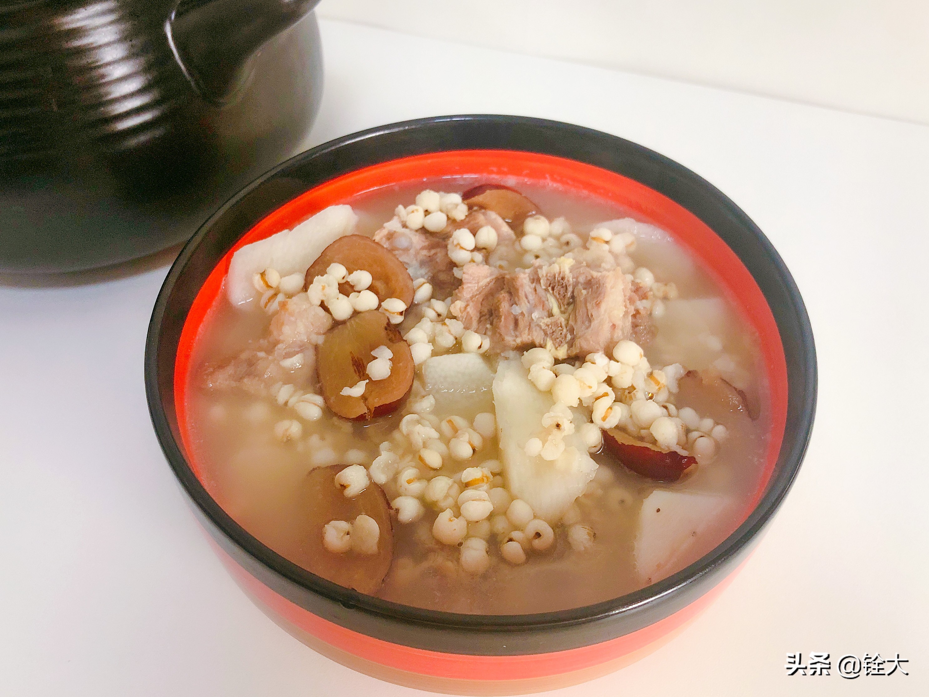 有什么好喝的薏米汤,冬日薏米汤做法