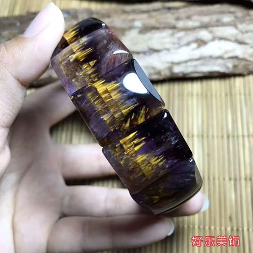 紫钛水晶稀有吗,超级稀有紫水晶