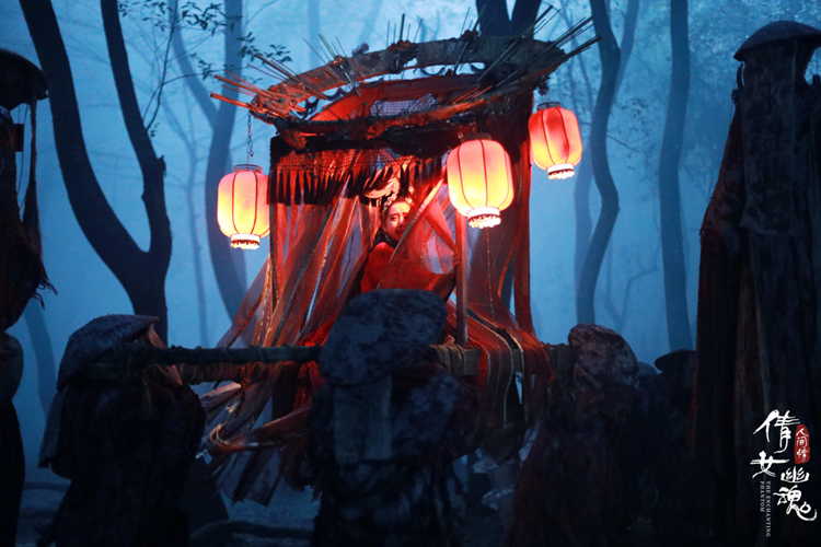 画风唯美，五一假期又一部新电影，除了聂小倩的腿，特效也是看点