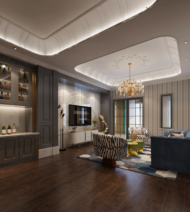 中海瓦尔登湖别墅设计,中海独栋别墅效果图