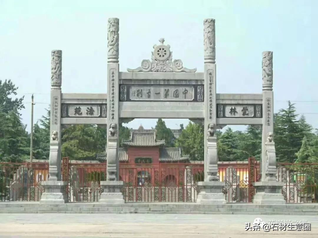 石牌坊石雕图片大全,各样式的石牌坊