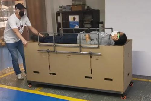 哥伦比亚发明病床,哥伦比亚病房设计