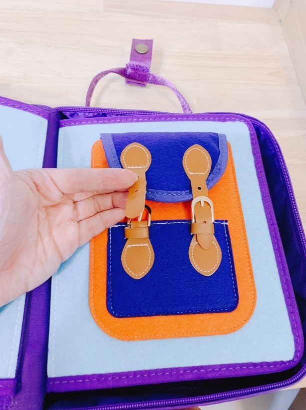 蒙特梭利益智玩具布书,蒙特梭利早教布书给宝宝自己做的