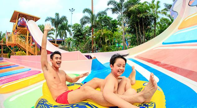 占地面积450亩、奥运会级别的控水施设、这样的乐园你来过吗？