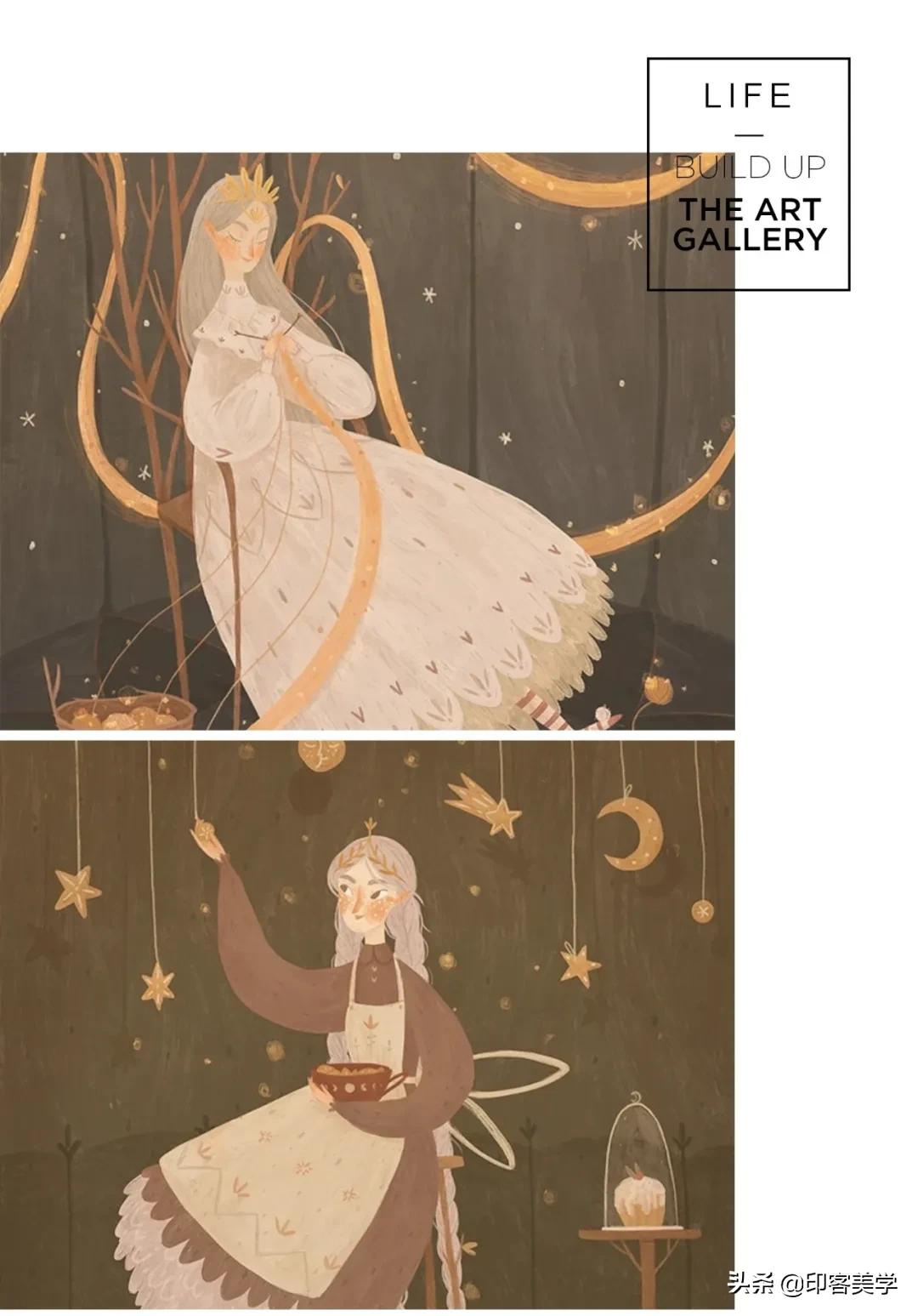 四季插画图片大全,100张唯美插画图