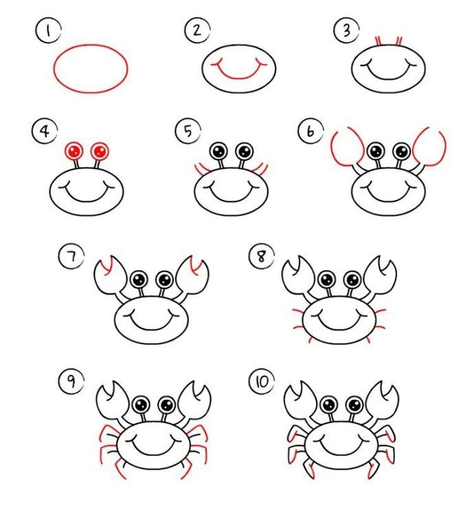 可爱的动物怎么画卡通简单又漂亮,画简单可爱的卡通动物教程