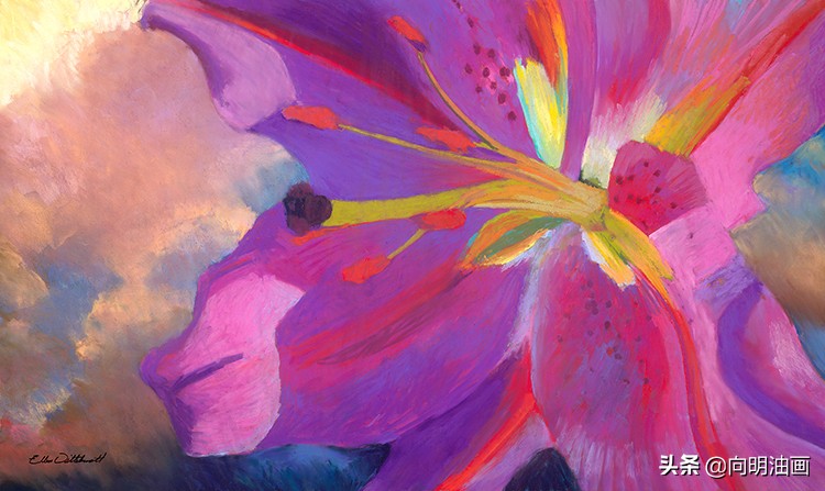 美国艺术家艾伦·迪特布兰特魔法森林的叶子沙沙作响