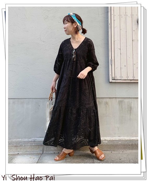 2023日本风格潮款连衣裙,黑色的连衣裙都有哪些款式