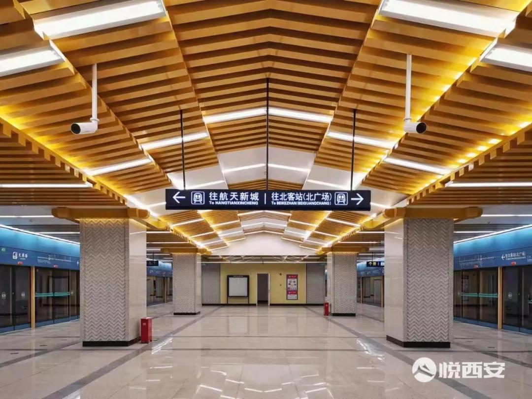 西安地铁各个路线标志颜色,西安地铁颜色标识