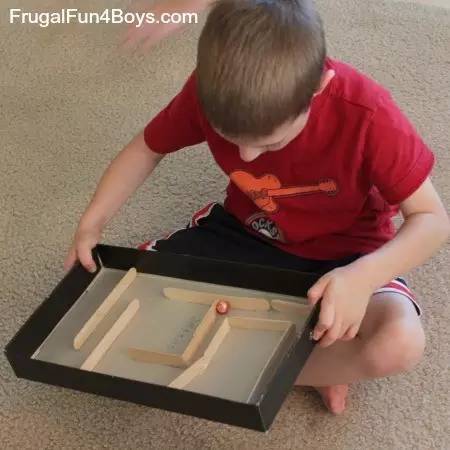 鞋盒手工创意小学,4-6岁儿童鞋盒手工小汽车