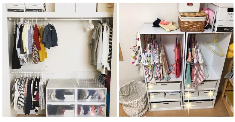 家里不穿的旧衣怎么收纳,小空间换季衣服收纳