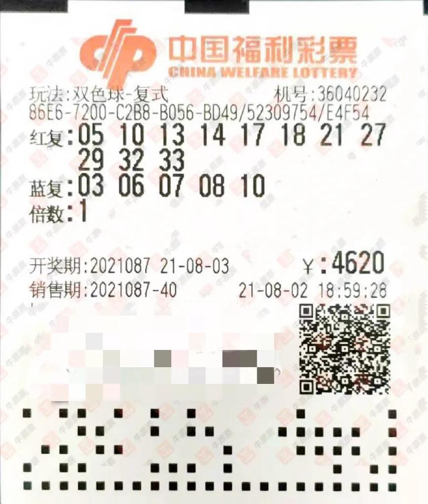 双色球21087期，合买团18018元实票晒票曝光，目标去福彩领奖大厅