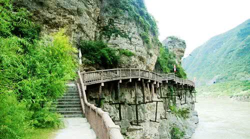 四川大渡河峡谷国家地质公园 (四川中江羚羊峡谷)