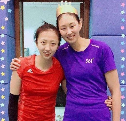 女排队员外号,中国女排双子星朱婷张常宁