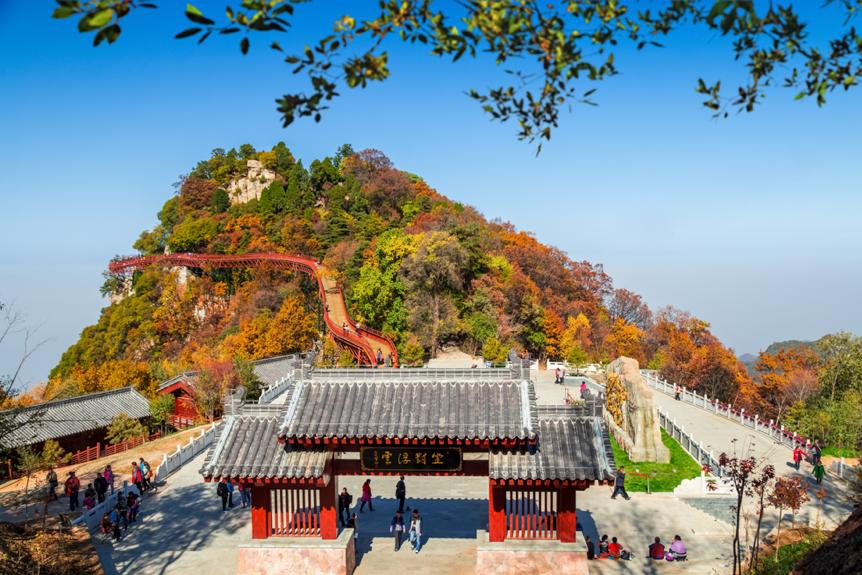 渭南红叶旅游节,陕西省少华山县红叶节