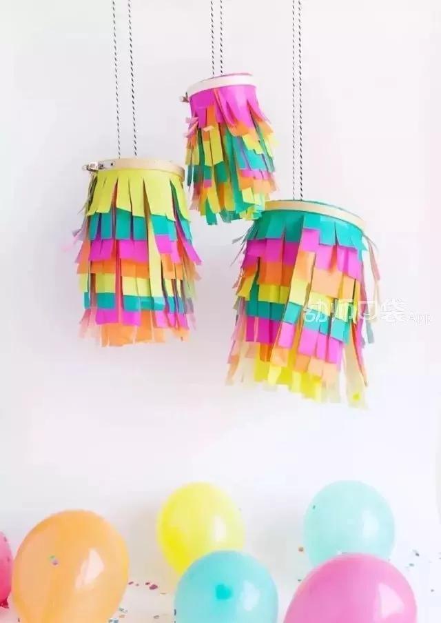 幼儿园元旦新年吊饰环创简单好看,幼儿园元旦墙面挂饰环创