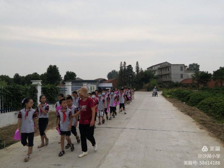 龙感湖沙湖小学,龙感湖中心小学班会课