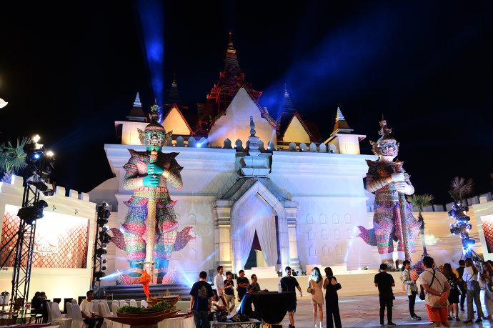 泰国暹罗古城打卡,超过半数中国游客前往泰国