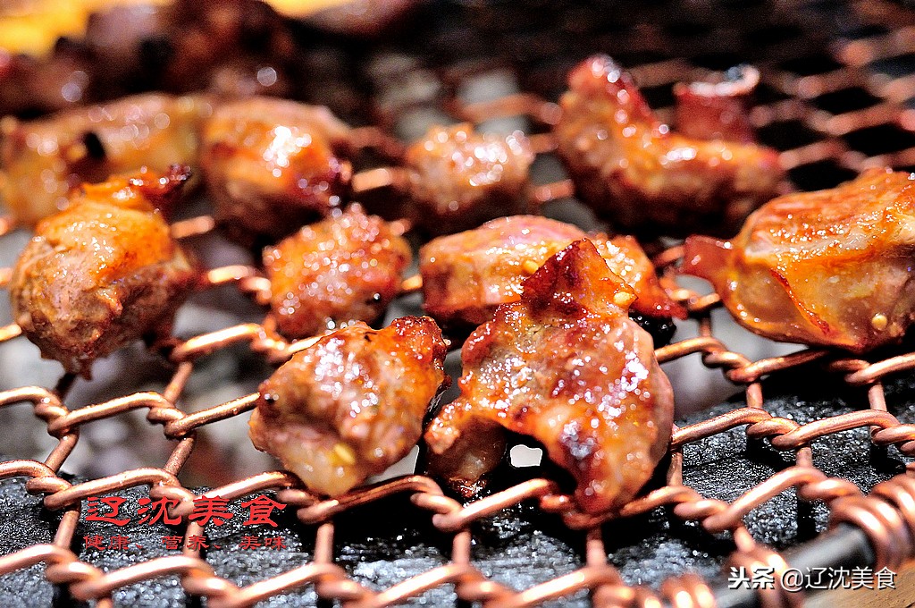 老东北美食烤牛肉,小铝盆烤牛肉沈阳